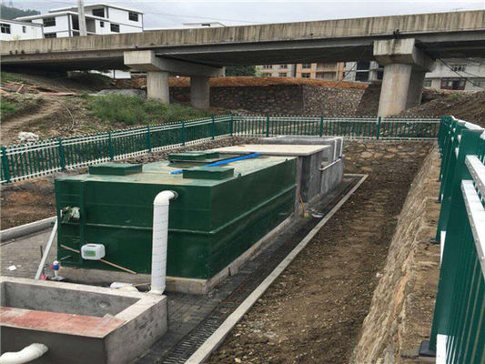 شراء زراعة الأحياء المائية تنقية مياه الصرف الصحي فصل المعالجة MBR معدات متكاملة نظام معالجة مياه الصرف الصحي المنزلي online manufacture