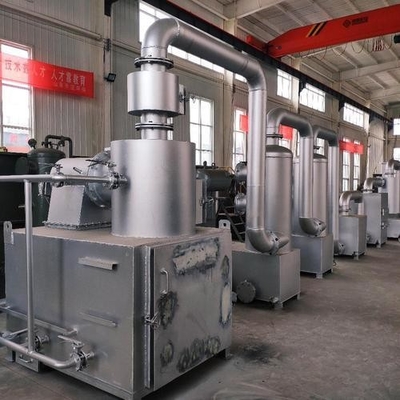 شراء محرقة محرقة مزدوجة للمستشفيات لمعالجة النفايات الطبية في متاجر المأكولات والمشروبات online manufacture