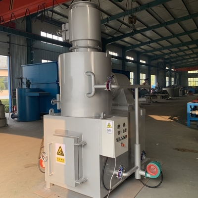 شراء التحكم الكهربائي الذاتي PLC سيمنز 50L / H محرقة لحرق دون دخان من النفايات المنزلية الطبية والحيوانات الأليفة online manufacture