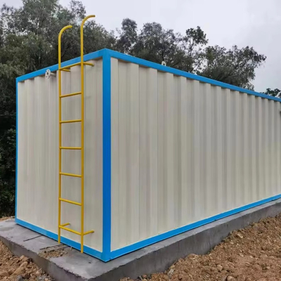 شراء محطات معالجة مياه الصرف الصحي الصناعية الصغيرة MBR المعبأة مع PLC التحكم التلقائي الكهربائي Siemens تخفض 95% CODcr و BOD5 online manufacture