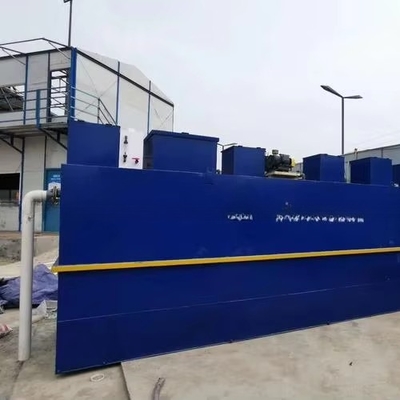 شراء محطة معالجة مياه الصرف الصحي ذات الجهد المخصص مع تكنولوجيا MBBR / MBR المتقدمة online manufacture