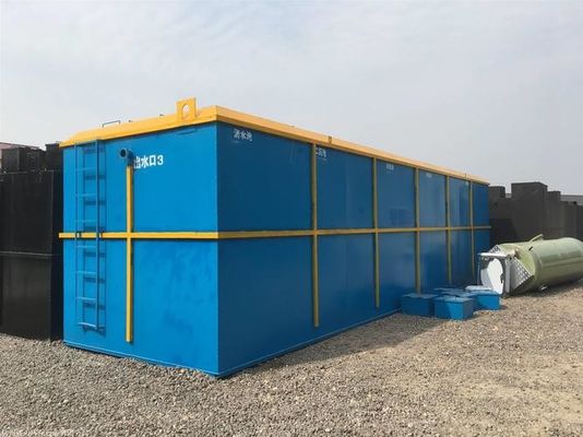 شراء مصنع MBR مدمج مع مادة غشاء PVDF ومراقبة PLC من Siemens لمعالجة مياه الصرف الصحي بكفاءة تصنيع عبر الإنترنت