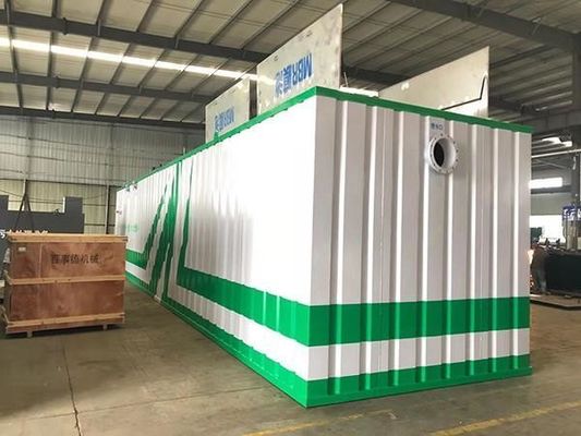 شراء جهاز معالجة مياه الصرف الصحي MBR بمادة غشاء PVDF وكفاءة إزالة 95% من المواد الصلبة العالقة بتصميم مدمج تصنيع عبر الإنترنت