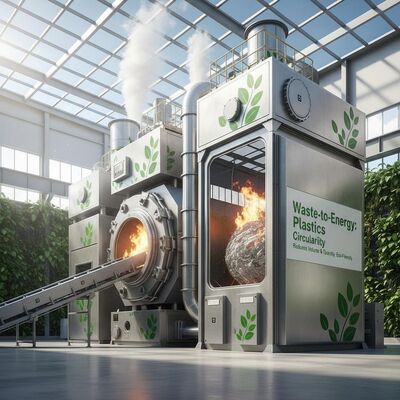 شراء يمكن لمحارق النفايات الصناعية والبلدية واسعة النطاق والصديقة للبيئة المستخدمة في تصنيع البلاستيك أن تقلل من حجم النفايات وكميتها. تصنيع عبر الإنترنت