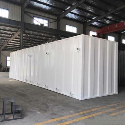 النظام البيولوجي المخصص لمياه الصرف الصحي البلدية في المناطق البلدية