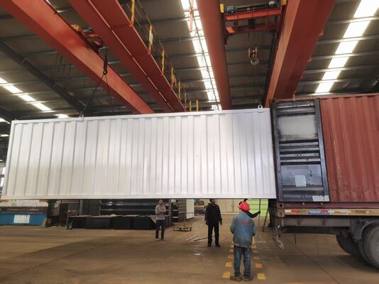 محطة معالجة مياه الصرف الصحي MBR مع BFTR المتكاملة للنفايات المستقرة وضمان لمدة عام واحد