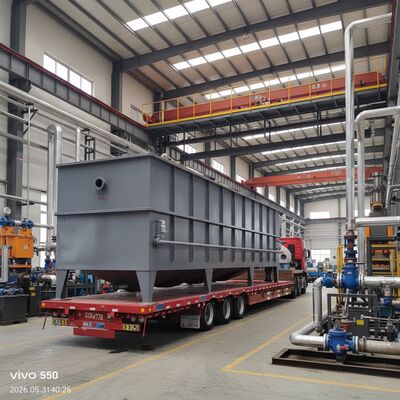 نظام معالجة مياه الصرف الصحي من الفولاذ الكربوني مخصص مع إزالة الملوثات بنسبة 95-99٪ للمياه الصناعية