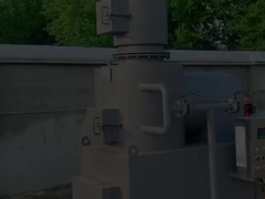 نفايات صلبة مستشفى محرقة نفايات طبية محرقة نفايات من الفولاذ المقاوم للصدأ