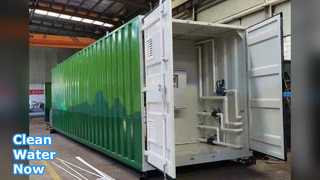 معالجة مياه الصرف الصحي MBR 50 م3 يوم